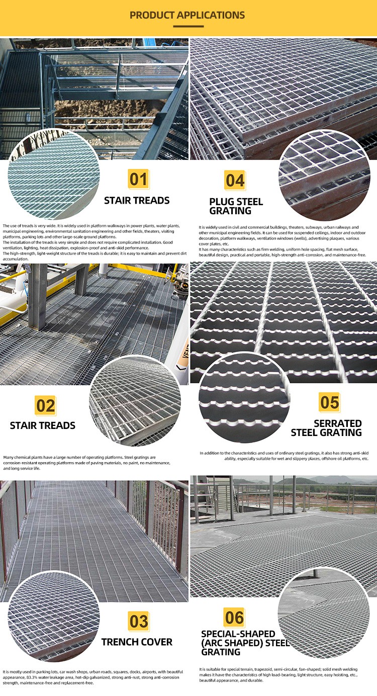 Applications of Carbon Steel Bar Grating